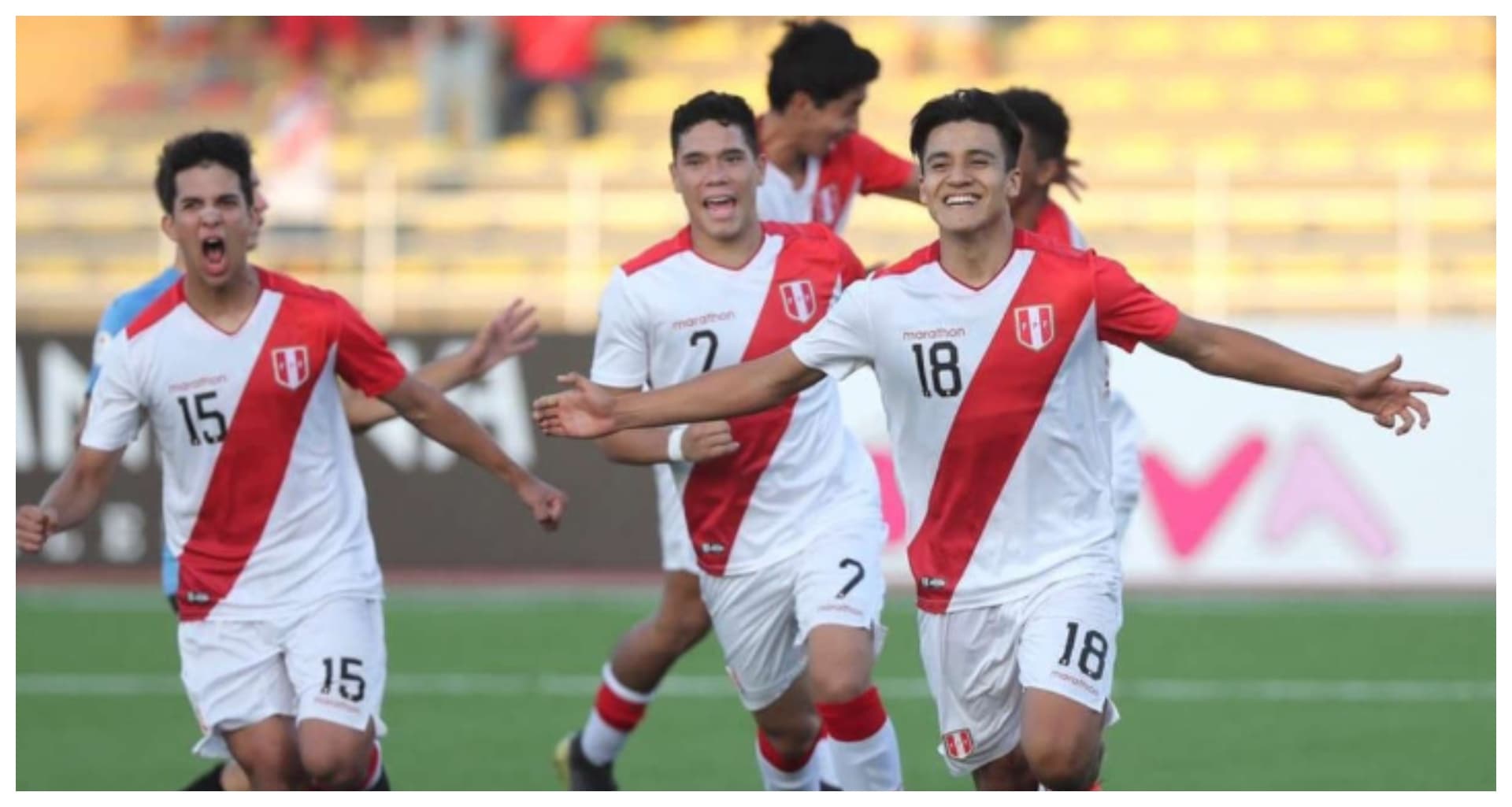 Selección Peruana Juvenil. FOTO: RPP