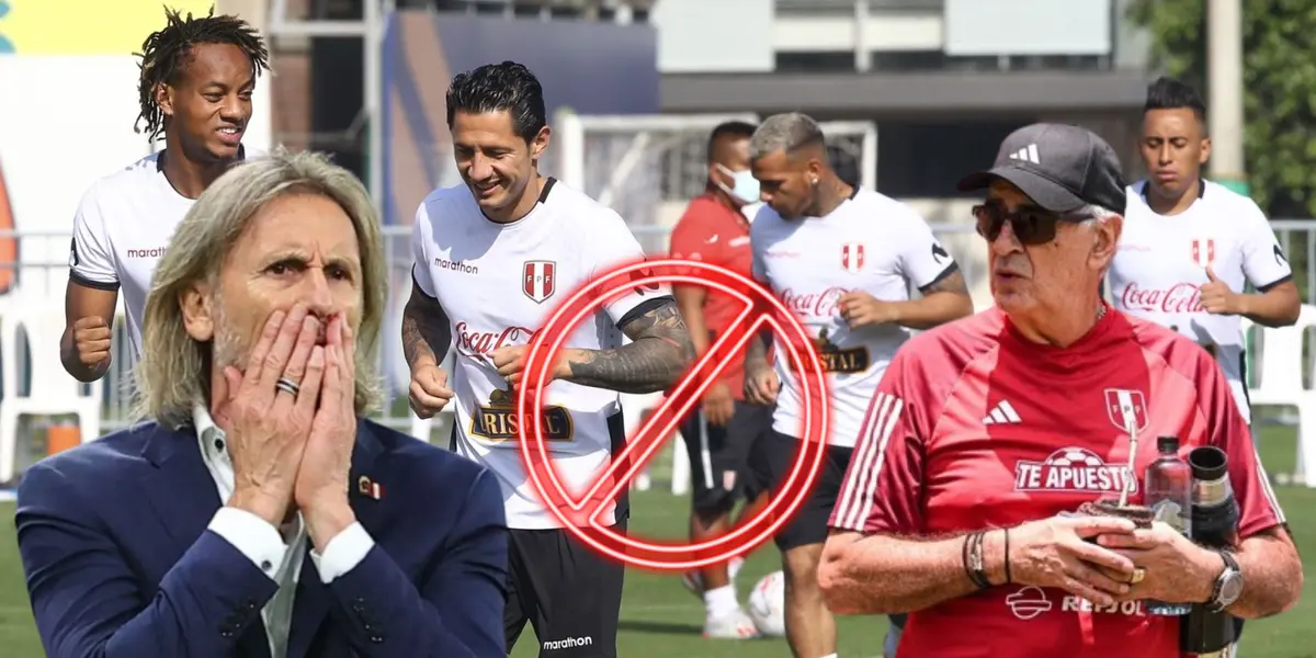 Selección Peruana, Ricardo Gareca y Jorge Fossati (Foto: Radio Santa Rosa)