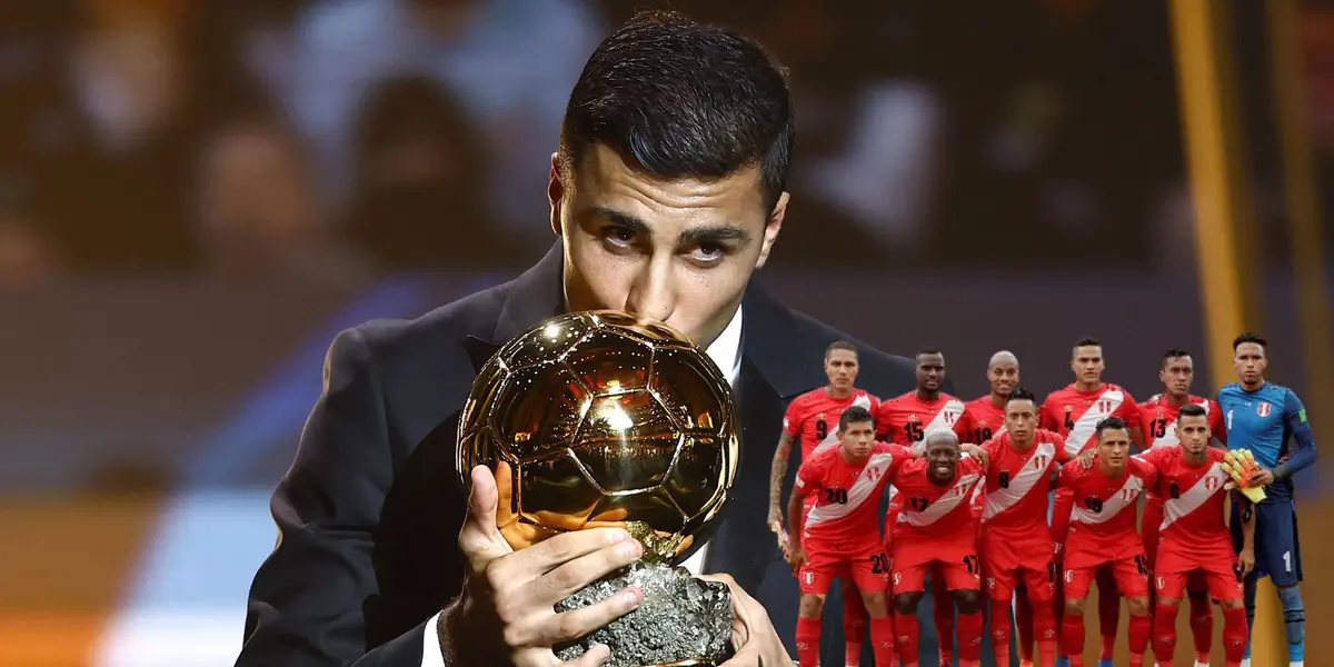 Selección Peruana - Rodri (Foto: Balón de Oro)