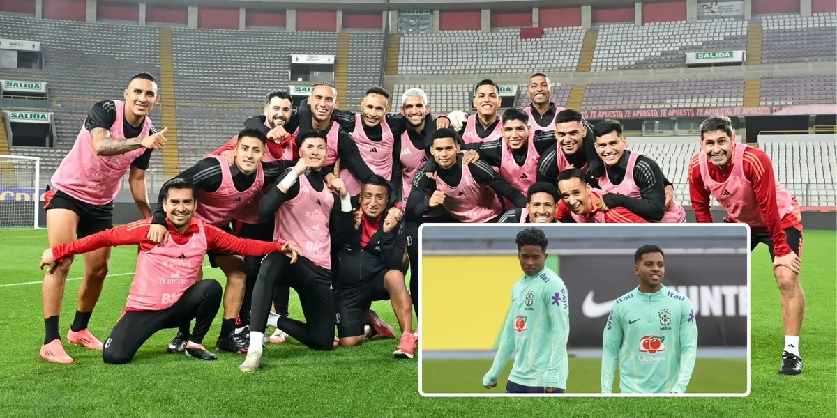 Selección Peruana - Rodrygo - Endrick (Foto: La Bicolor)