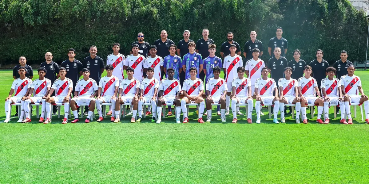 Selección Peruana Sub 17 (Foto: Selección Peruana).