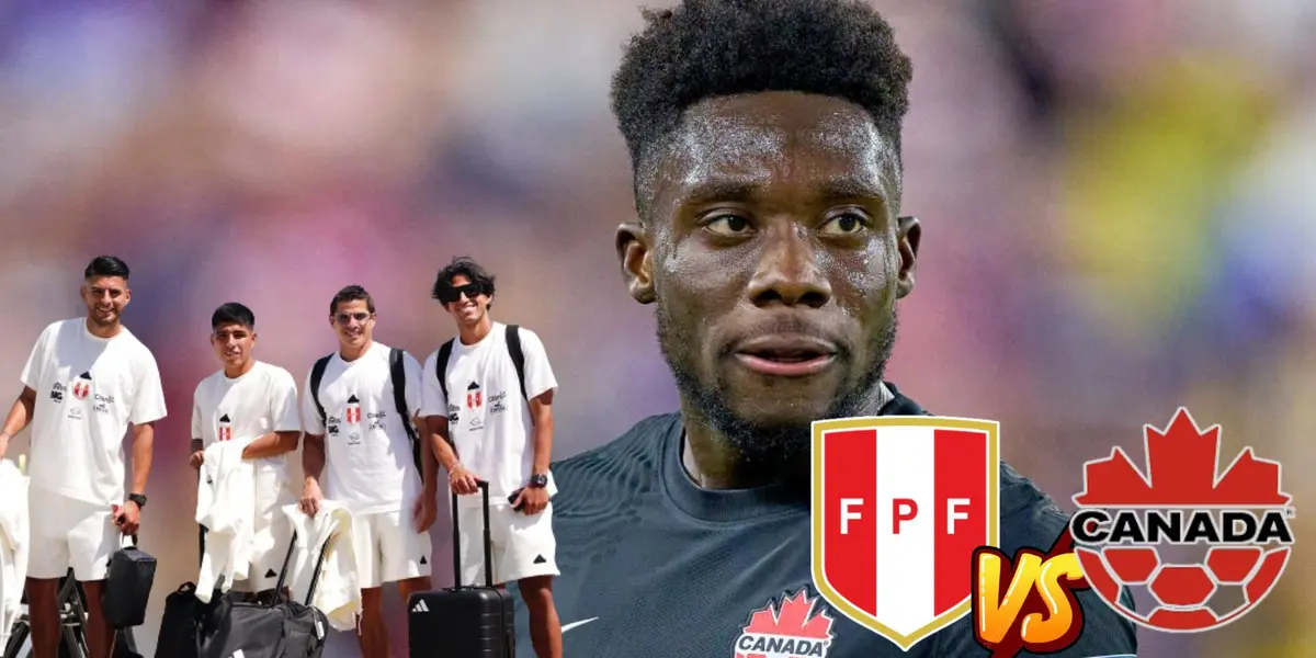 Selección Peruana y Alphonso Davies (Foto: Sports Illustrated)