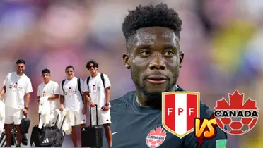 Selección Peruana y Alphonso Davies (Foto: Sports Illustrated)