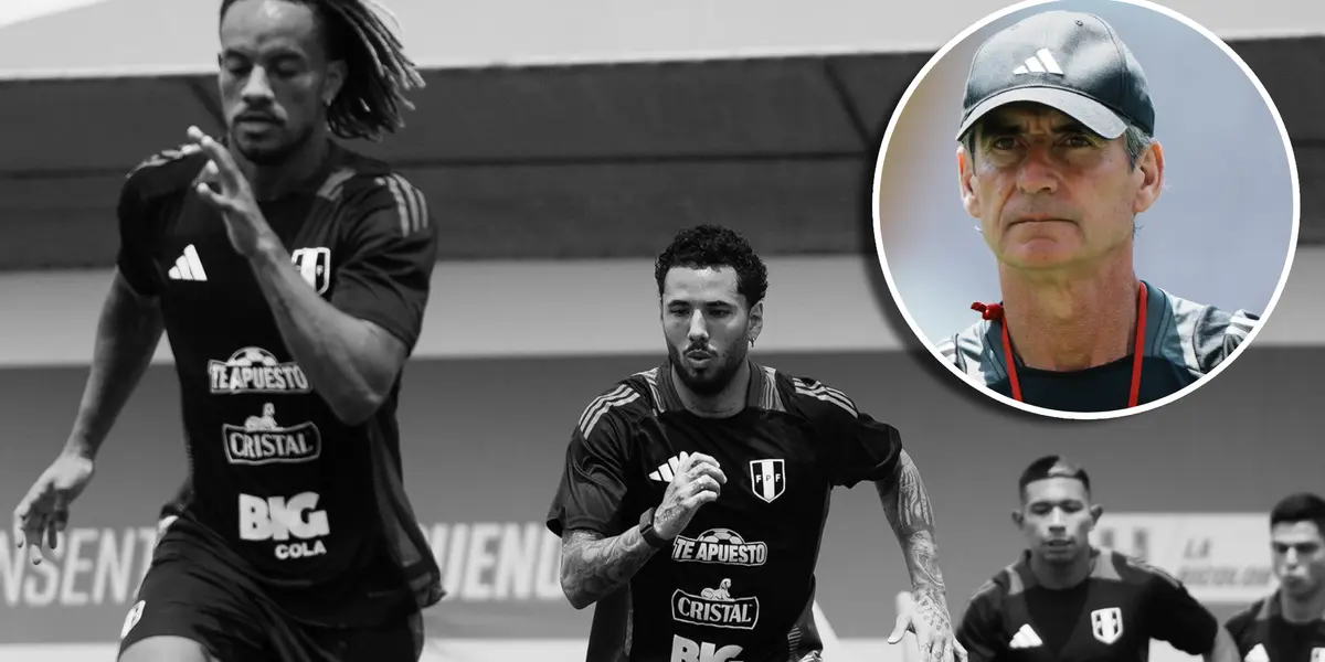 Selección Peruana y Óscar Ibáñez (Foto: Selección Peruana).