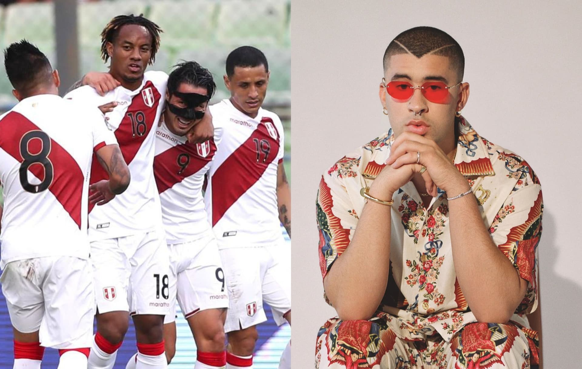 Seleccionado peruano imitó al ‘Conejo Malo’ durante los entrenamientos de su equipo