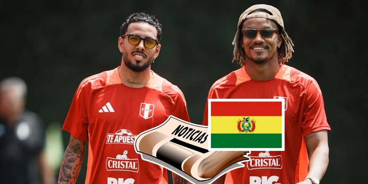 Sergio Peña - André Carrillo (Foto: X de La Bicolor)