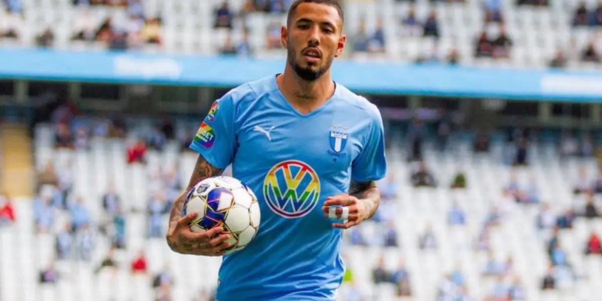 Sergio Peña es uno de los titulares indiscutibles en el equipo de Malmo