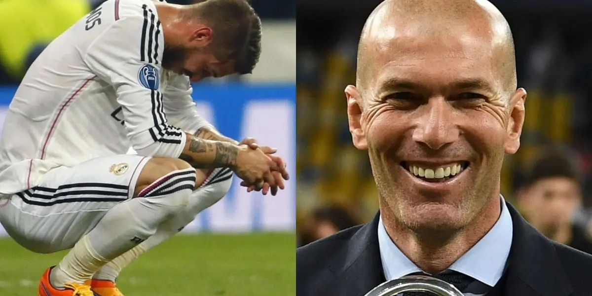 Sergio Ramos es el alma del equipo pero mira lo que dijo Zinedine Zidane sobre renovar al histórico defensa central del Real Madrid.