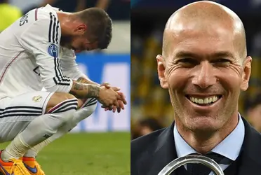 Sergio Ramos es el alma del equipo pero mira lo que dijo Zinedine Zidane sobre renovar al histórico defensa central del Real Madrid.