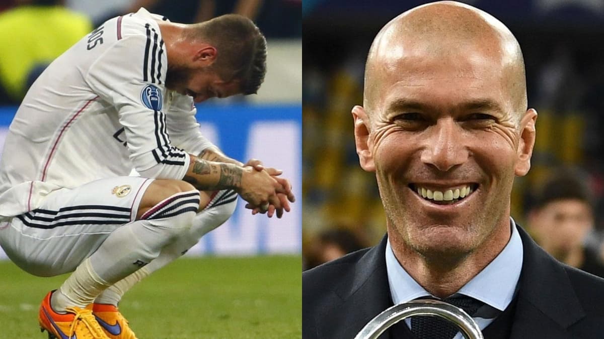 Sergio Ramos es el alma del equipo pero mira lo que dijo Zinedine Zidane sobre renovar al histórico defensa central del Real Madrid.