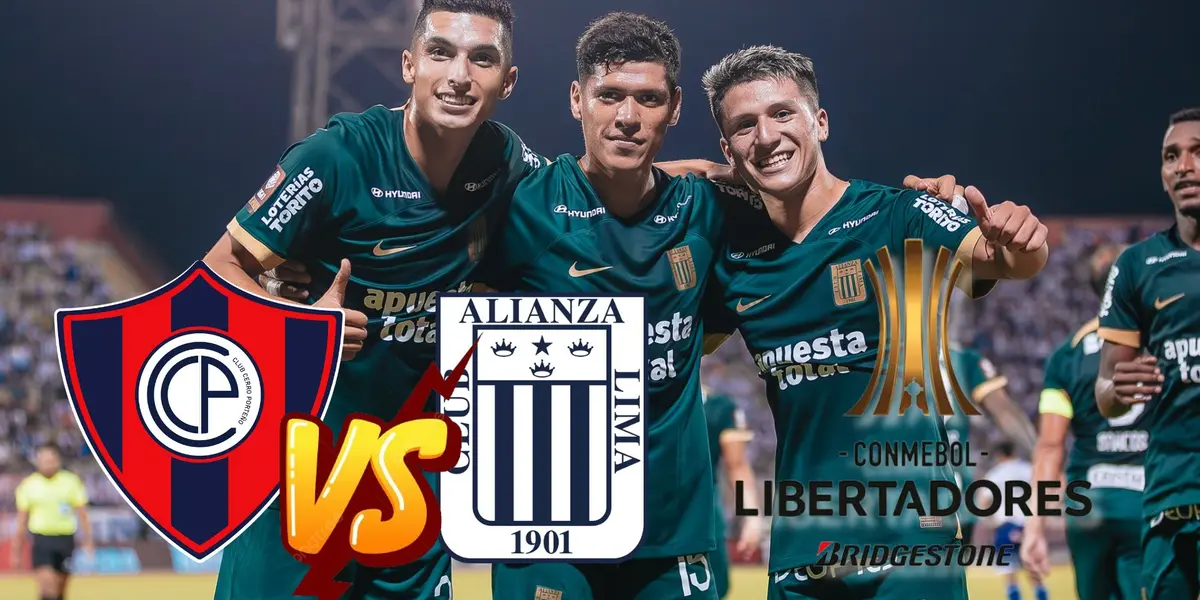 Serna, Castillo y Cabellos festejando el último triunfo ante Mannucci en Trujillo