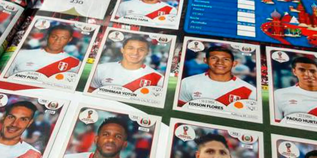 Si bien no estaremos en el Mundial, la Selección Peruana estará en el álbum de Panini