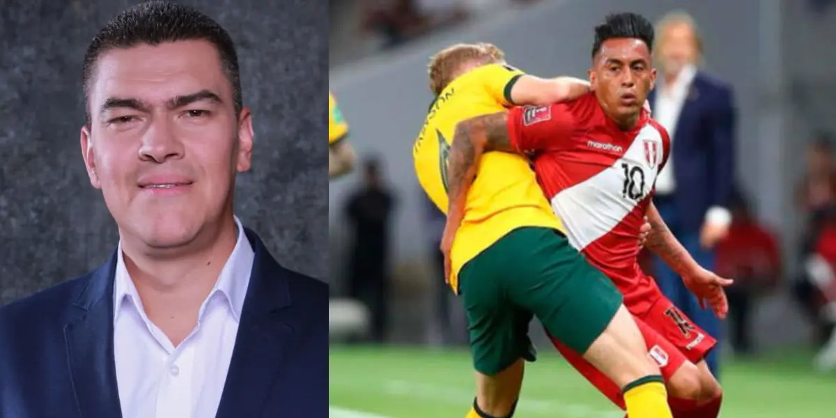 Soberbio, comunicador se olvidó de que fue la bicolor que eliminó a Colombia del Mundial