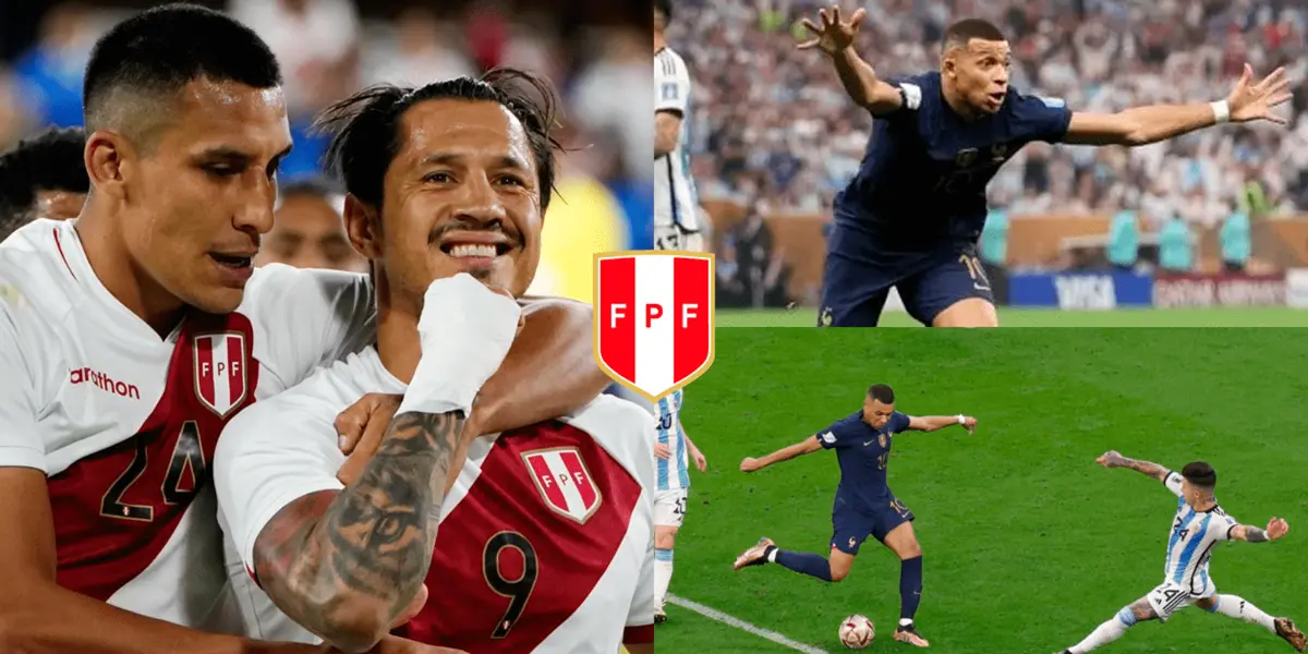 Solo un jugador peruano logró parar a Kylian Mbappé