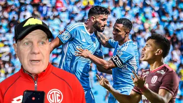 Sporting Cristal celebra, Carlos Ramacciotti hace su reclamo y José Rivera celebra