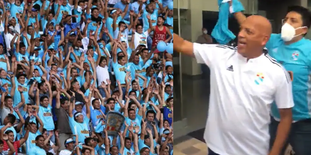 Sporting Cristal fue bien recibido en Lambayeque y eso puso feliz a Mosquera