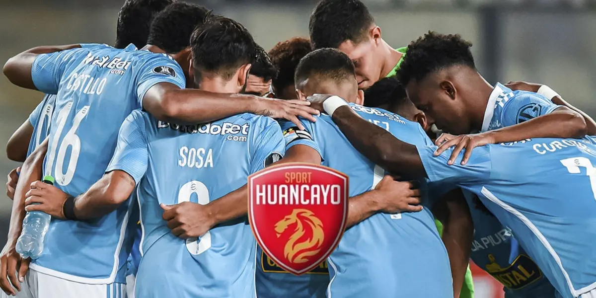 Sporting Cristal posando para los reporteros gráficos.