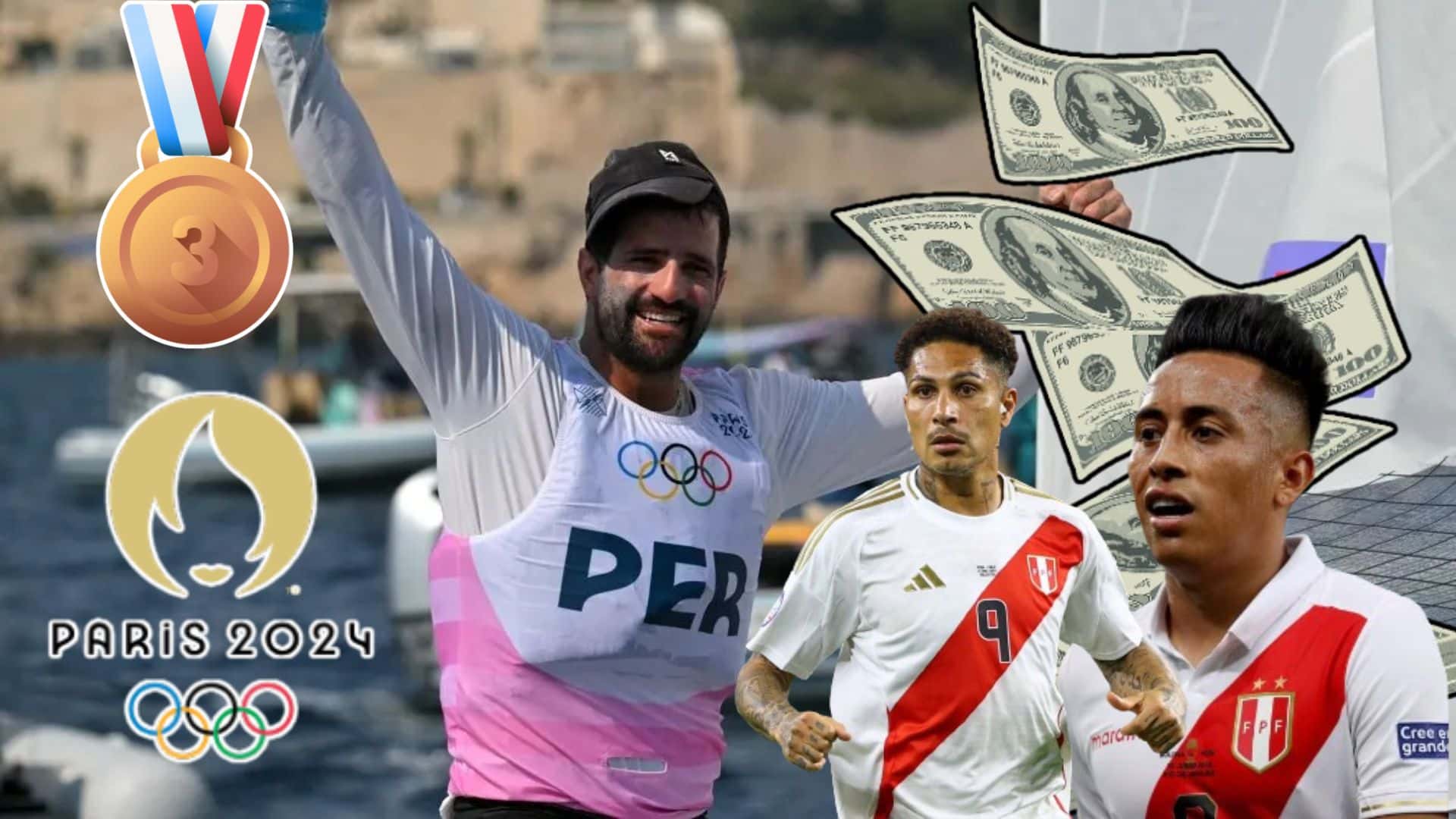 Stefano Peschiera - Paolo Guerrero - Christian Cueva (Foto: RPP)