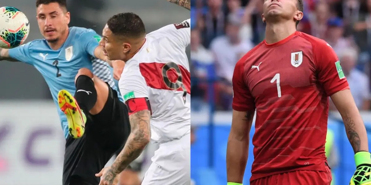 Sustituto de Fernando Muslera solo tiene 2 presencias con la celeste