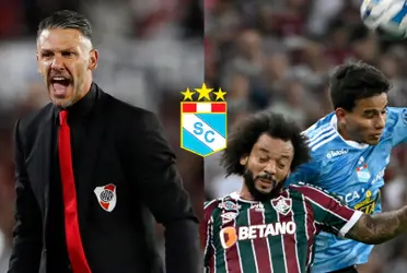 Técnico de River Plate y sus impresiones, tras el empate de Sporting Cristal en Río de Janeiro
