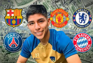 Todavía ni debuta en Pumas y el gigante de Europa que andaría tras los pasos de Quispe