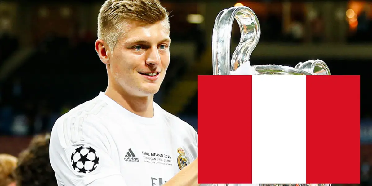 Toni Kroos celebrando la Champions League (Foto: Real Madrid)