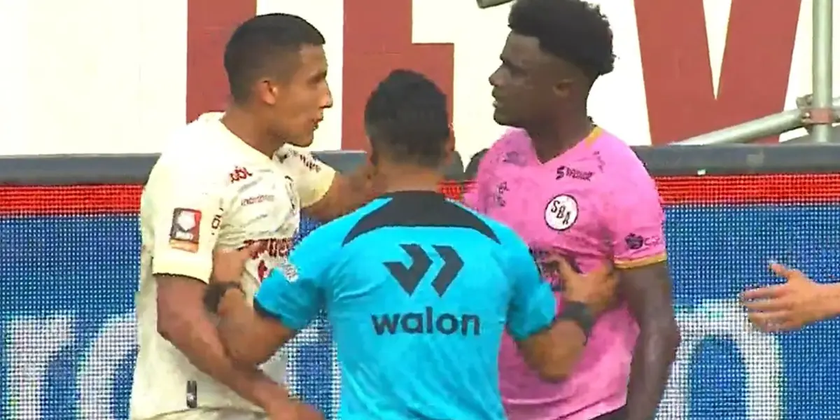 Tras convertir un hat trick, el delantero crema y la ‘Sombra’ fueron expulsados por Joel Alarcón