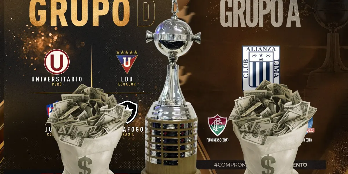 Tras el sorteo, los millones que aseguraron U y Alianza por la Copa Libertadores