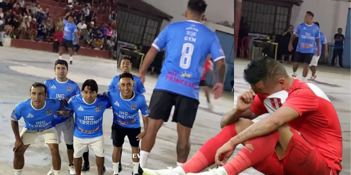 Tras ser captado jugando una pichanga, el nuevo apodo que recibió Cueva