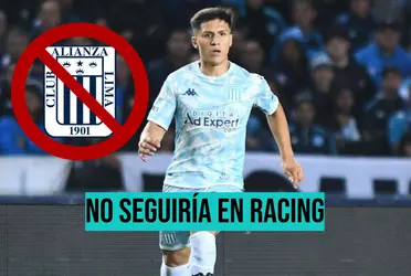 Tras no tener minutos en Racing, la ‘Academia’ podría cederlo a préstamo.