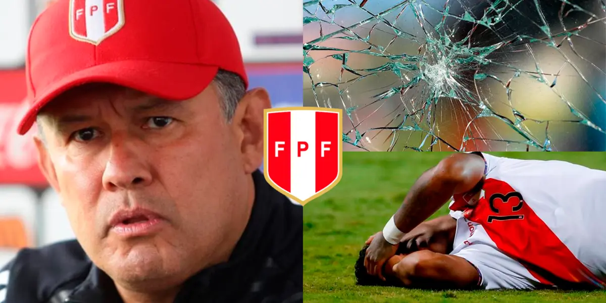 Un jugador que parece de cristal no podrá ser parte de la Selección Peruana