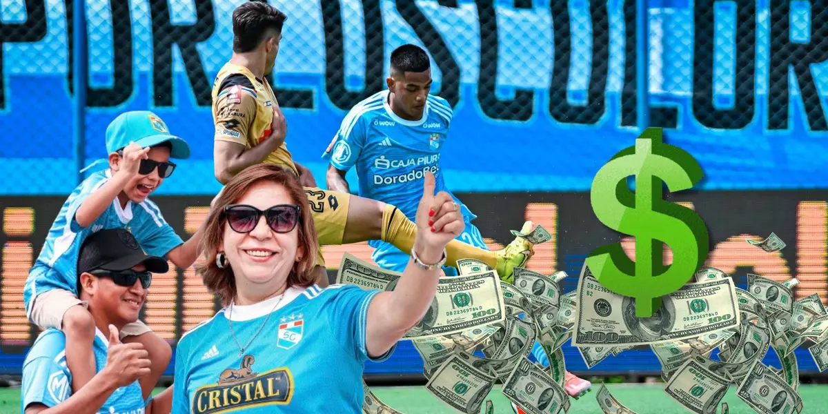 Una acción de juego en el duelo entre Sporting Cristal vs Cusco FC