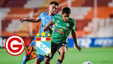 Una acción de juego en el Garcilaso vs Cristal de la temporada 2023