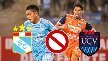 Una jugada del encuentro entre UCV vs Sporting Cristal en el Estadio Mansiche