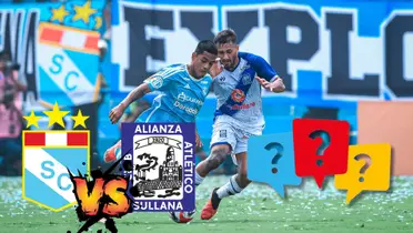Una jugada del partido entre Sporting Cristal vs Alianza Atlético de Sullana