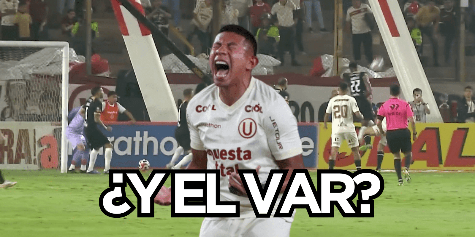 Una polémica mano pudo poner adelante a Universitario de Deportes