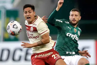 Universitario cayó goleado 6-0 ante Palmeiras.