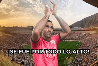 Universitario celebró un nuevo campeonato en el Estadio Monumental.