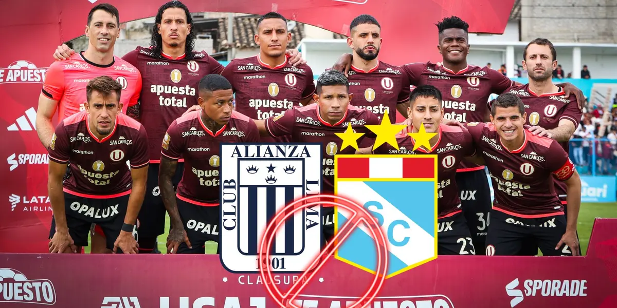 Universitario de Deportes - Alianza Lima - Sporting Cristal (Foto: Club Universitario de Deportes)