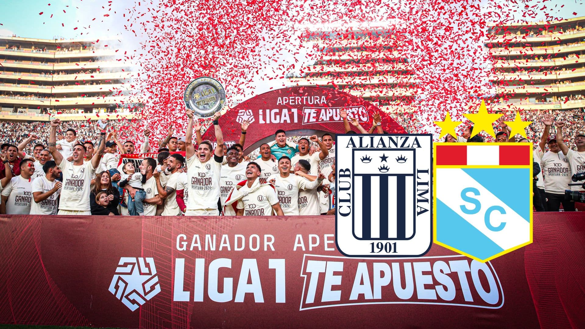Universitario de Deportes - Alianza Lima - Sporting Cristal (Foto: X)