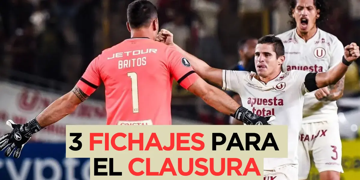 Universitario de Deportes festejando