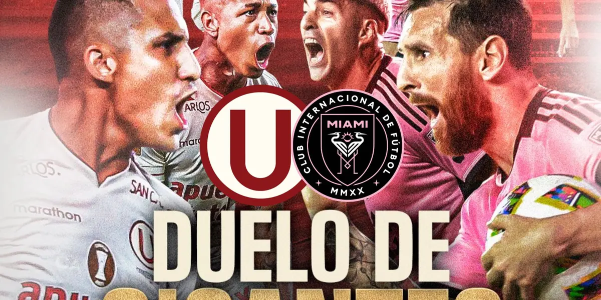 Universitario de Deportes - Inter Miami (Foto: X)