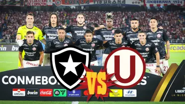 Universitario de Deportes posando para las cámaras en la previa del duelo vs Junior