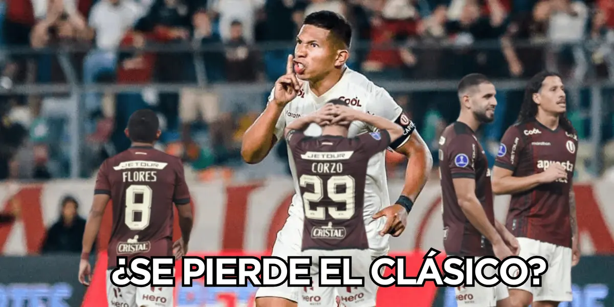 Universitario de Deportes podría tener una importante baja