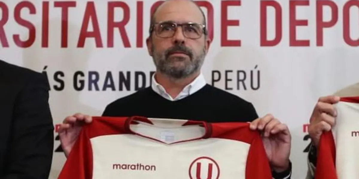 Universitario de Deportes presentó a su nuevo entrenador