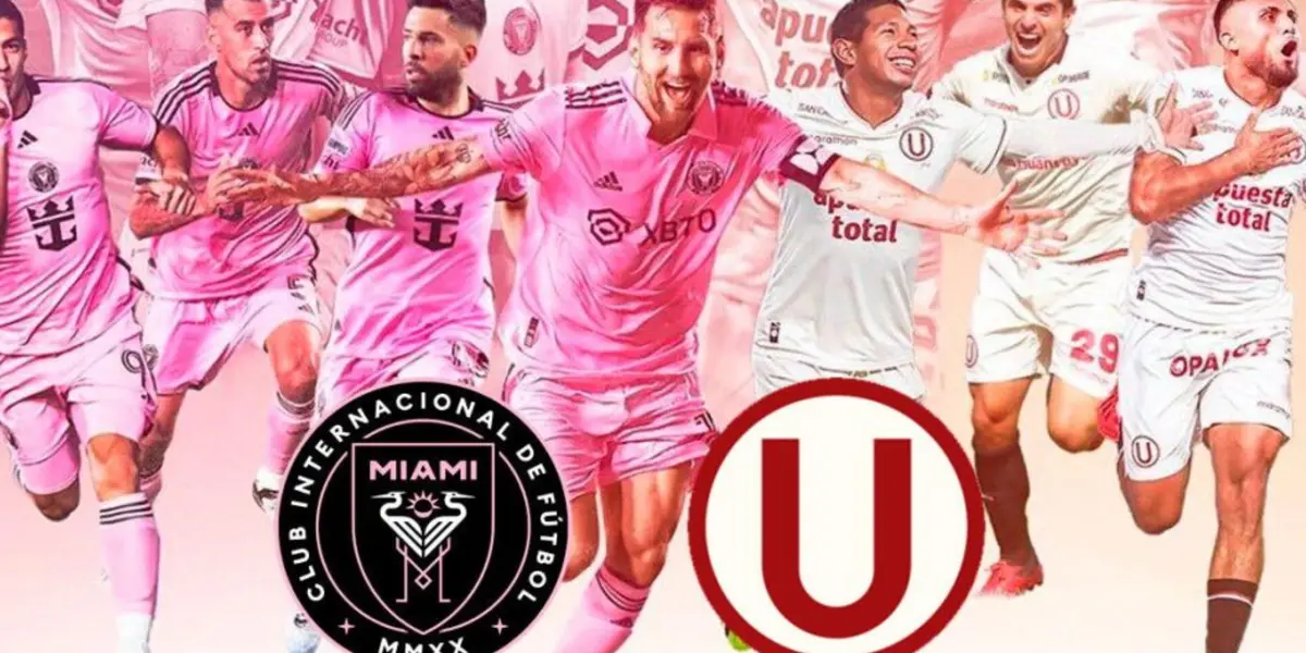 Universitario - Inter Miami (Foto: X)