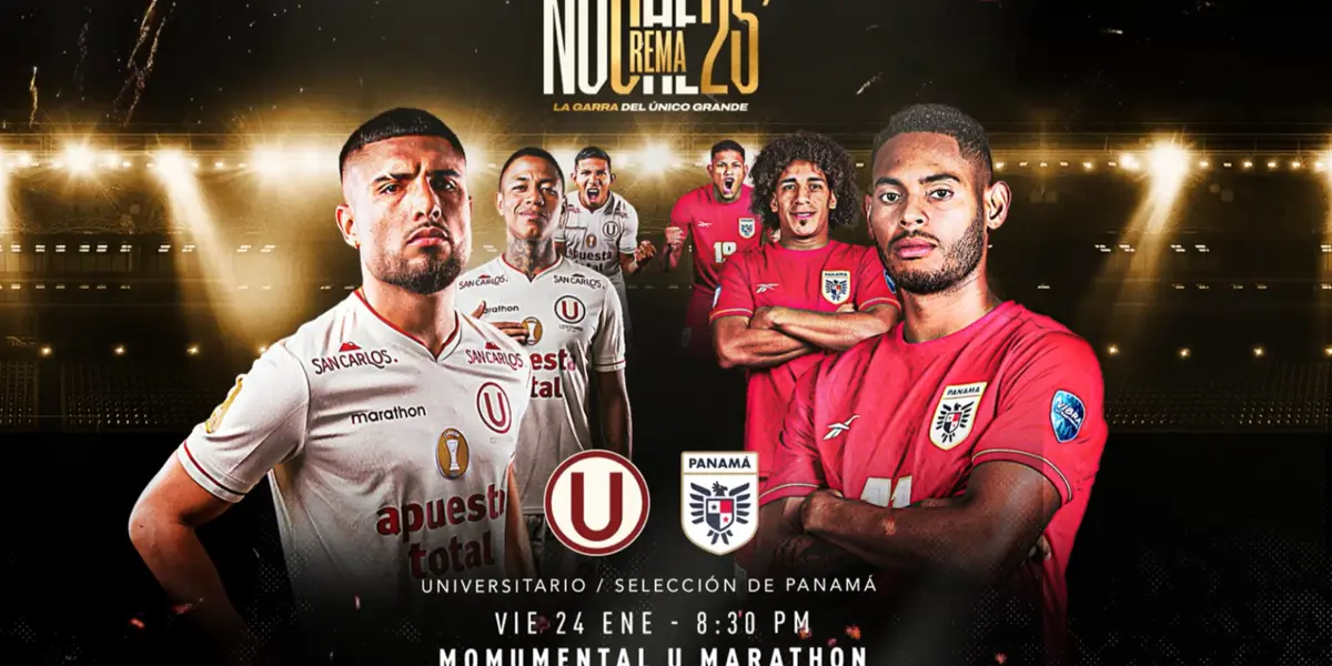 Universitario - Selección de Panamá (Foto: Universitario)