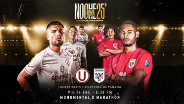 Universitario - Selección de Panamá (Foto: Universitario)