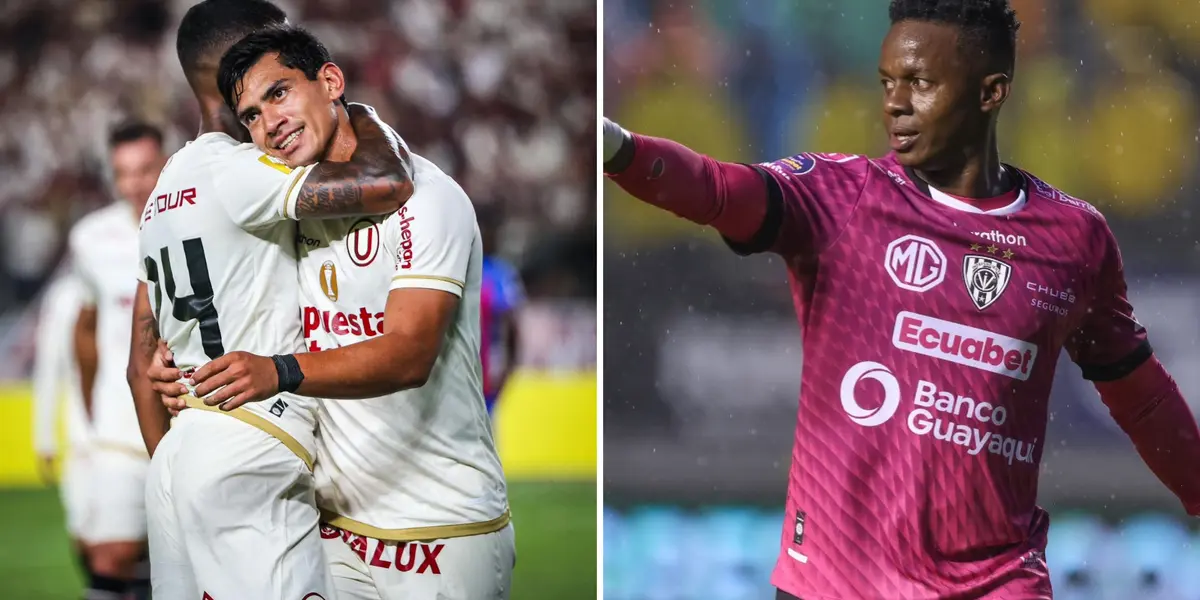 Universitario vs. Independiente del Valle (Foto: Universitario e Independiente del Valle Facebook).