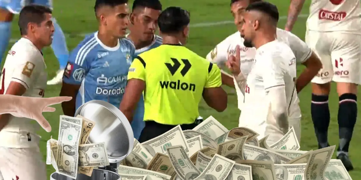 Universitario vs Sporting Cristal en el Monumental (Foto: Captura)